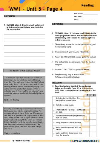 WW1 - Unit 5 - Page 4