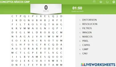 Conceptos básicos de gimp