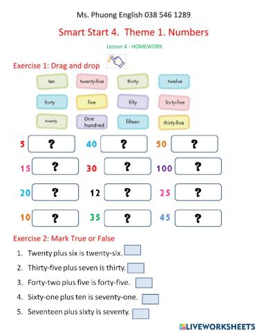 Grade 4 - theme 1 - lesson 4