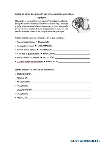 Signos que cierran enunciados