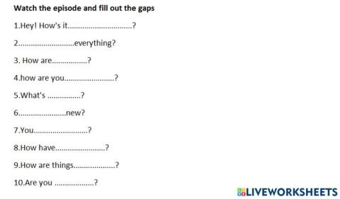 Ways of saying hello