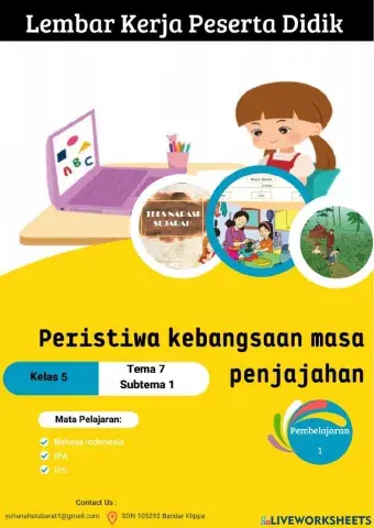 Lembar kerja peserta didik elektronik