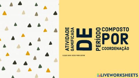 Período composto por coordenação