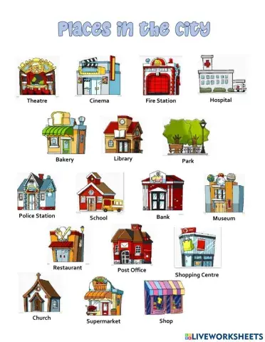 Places in the city