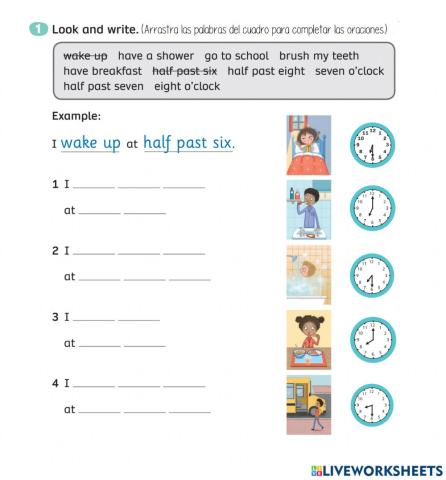 Everyday activities 3