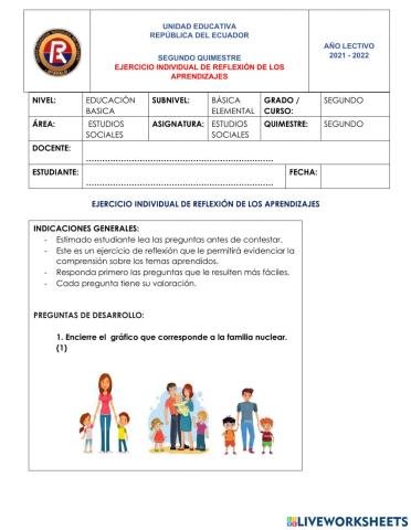 Examen de Estudios Sociales