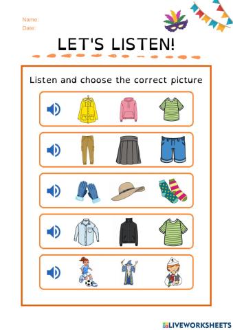 Let's listen! Unit 8