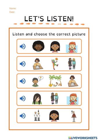 Let's listen! Unit 2