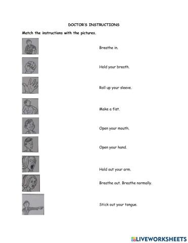 Doctor's Instructions
