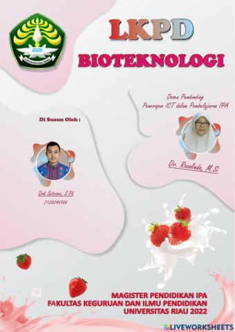 Lkpd bioteknologi SMP