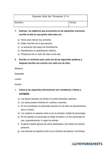 Examen repaso