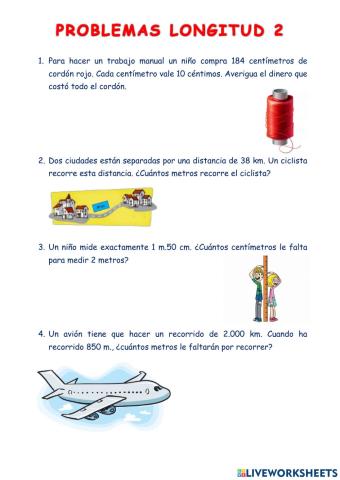 Problemas longitud