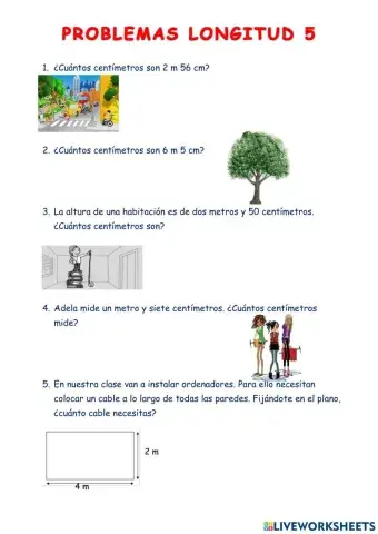 Problemas longitud