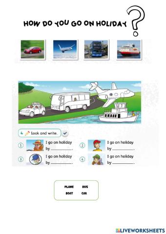 Unit 6: i-m on holiday!