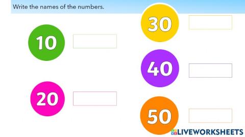 L6 - A4 - Numbers, Writing