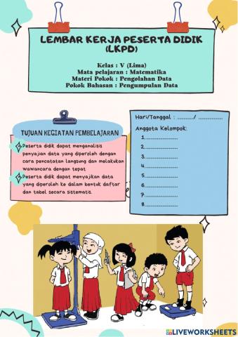 LKPD Pengumpulan Data