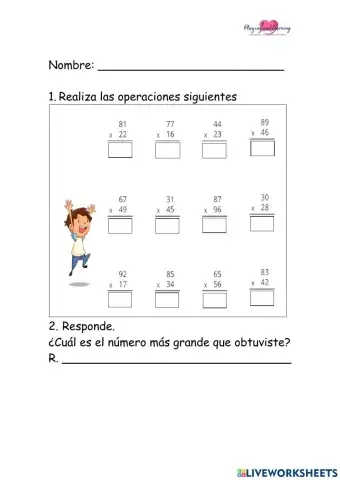 Repaso los números grandes