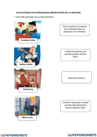 Personaje importantes