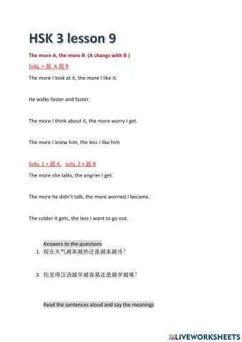 Lesson 9 discover china