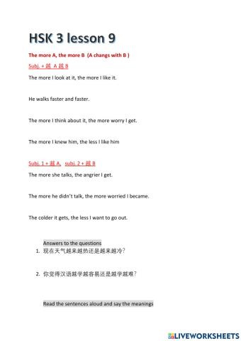 Lesson 9 discover china