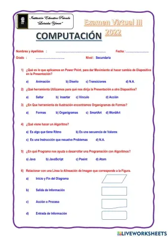 Computación Secundaria