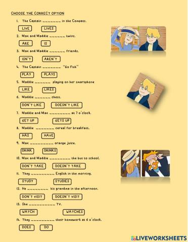 Simple Present- Verb To be