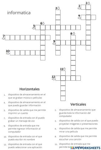 Dispositivos de entrada y salida