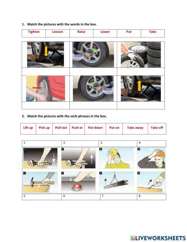 Verbs and Phrasal Verbs