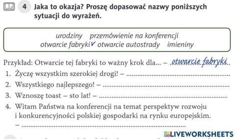 Sytuacja i wyrażenie