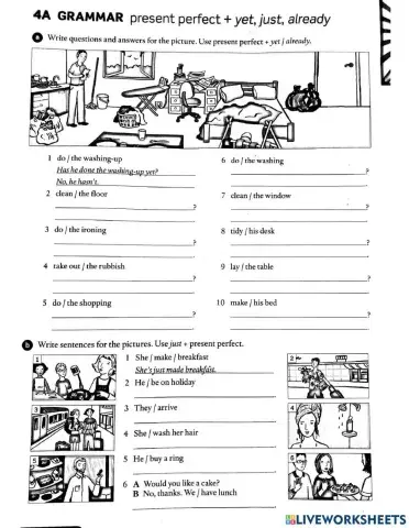 Present Perfect - Grammar Practice