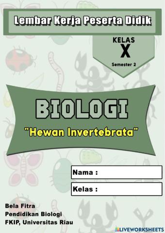 Praktikum cacing dan belalang