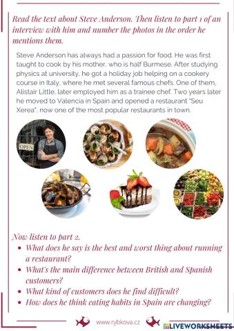 Listening Steve Anderson