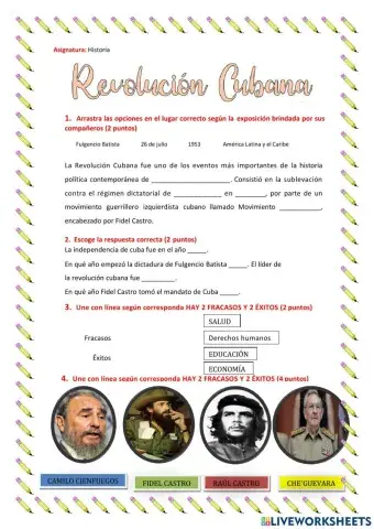 La Revolución Cubana