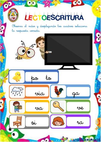 Evaluación de la consonante -ll-