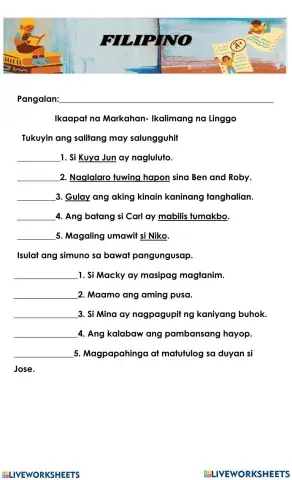 FILIPINO Q4 Week 5