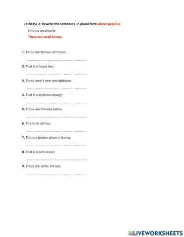 Demonstrative Adjectives