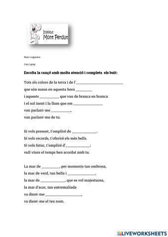 Parlant-me de Tu يتحدث معي عنك Raimon