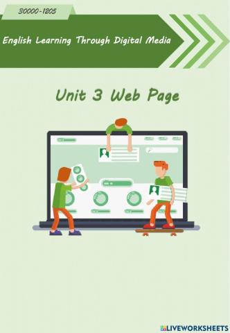 Unit 3 Web Page