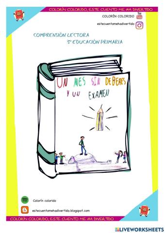 Un mes sin deberes y un examen