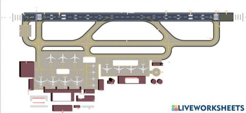 Parts of an airport