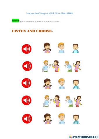Unit Starter Lesson 1 Hello Family and friends Starter