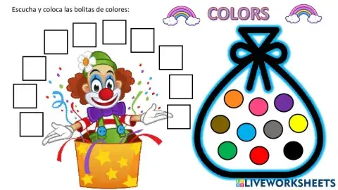 Colors clown