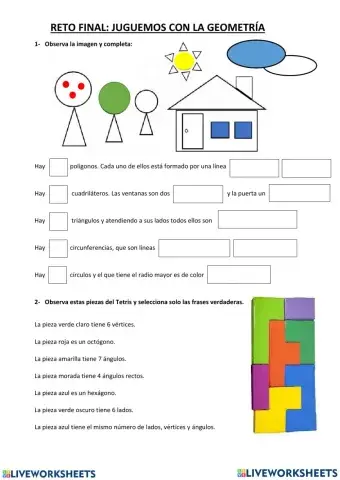 Polígonos, circunfereencias y círculos