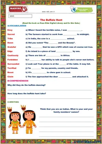 Reading (The Buffalo Hunt)