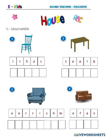 House - Vocabulary