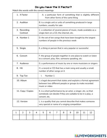 Do you have the X Factor?