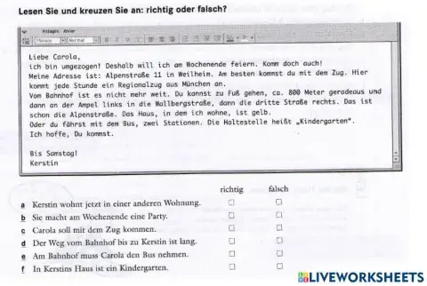Intensivtrainer Lektion 11 Übung 7