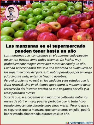 Comprensión lectora