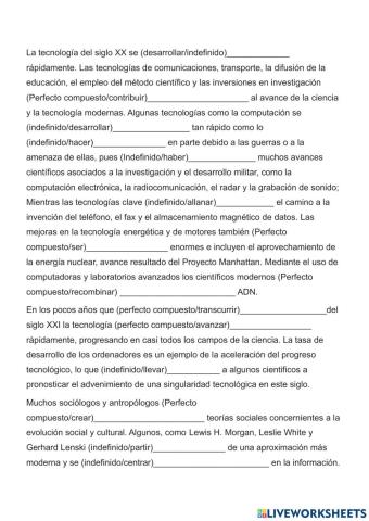 Breve historia de la tecnología