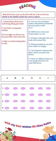 ( Exercise 9 ) Reading